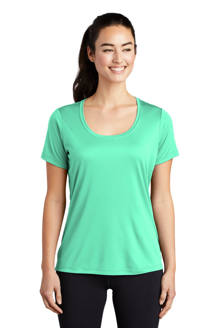 Sport-Tek ¨ Ladies Posi-UV¨ Pro Scoop Neck Tee. LST420