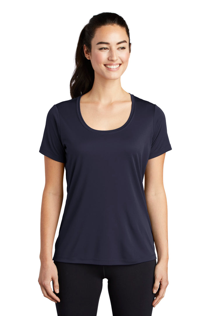 Sport-Tek ¨ Ladies Posi-UV¨ Pro Scoop Neck Tee. LST420