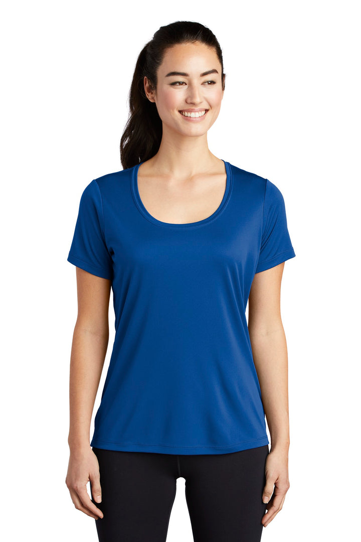 Sport-Tek ¨ Ladies Posi-UV¨ Pro Scoop Neck Tee. LST420