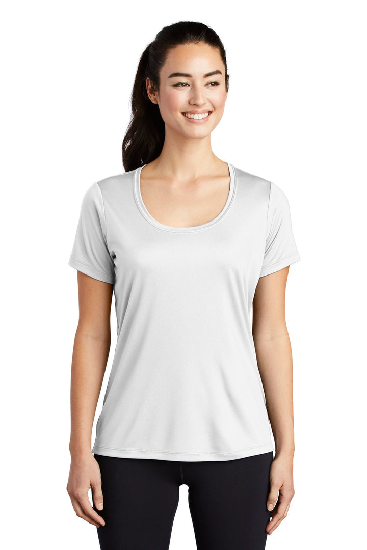 Sport-Tek ¨ Ladies Posi-UV¨ Pro Scoop Neck Tee. LST420