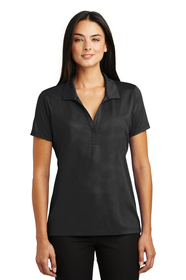 Sport-Tek¨ Ladies Embossed PosiCharge¨ Tough Polo¨. LST630