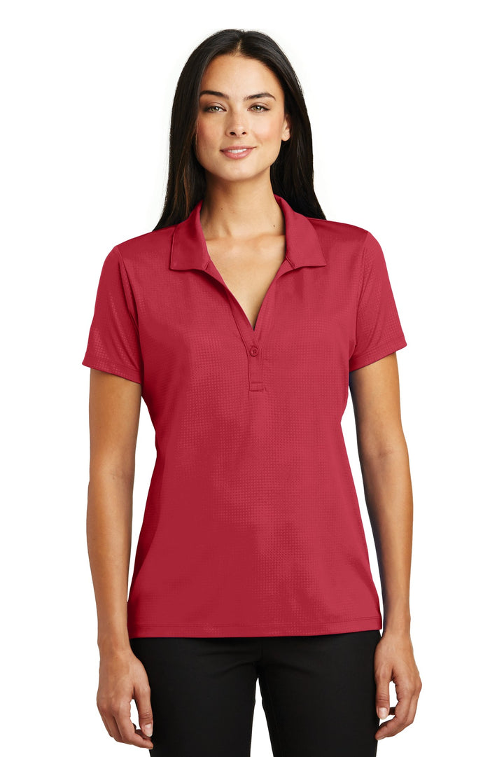 Sport-Tek¨ Ladies Embossed PosiCharge¨ Tough Polo¨. LST630