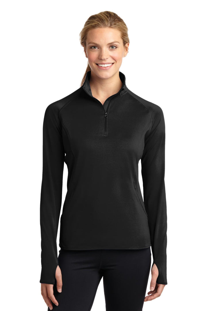 Sport-Tek¨ Ladies Sport-Wick¨ Stretch 1/4-Zip Pullover. LST850