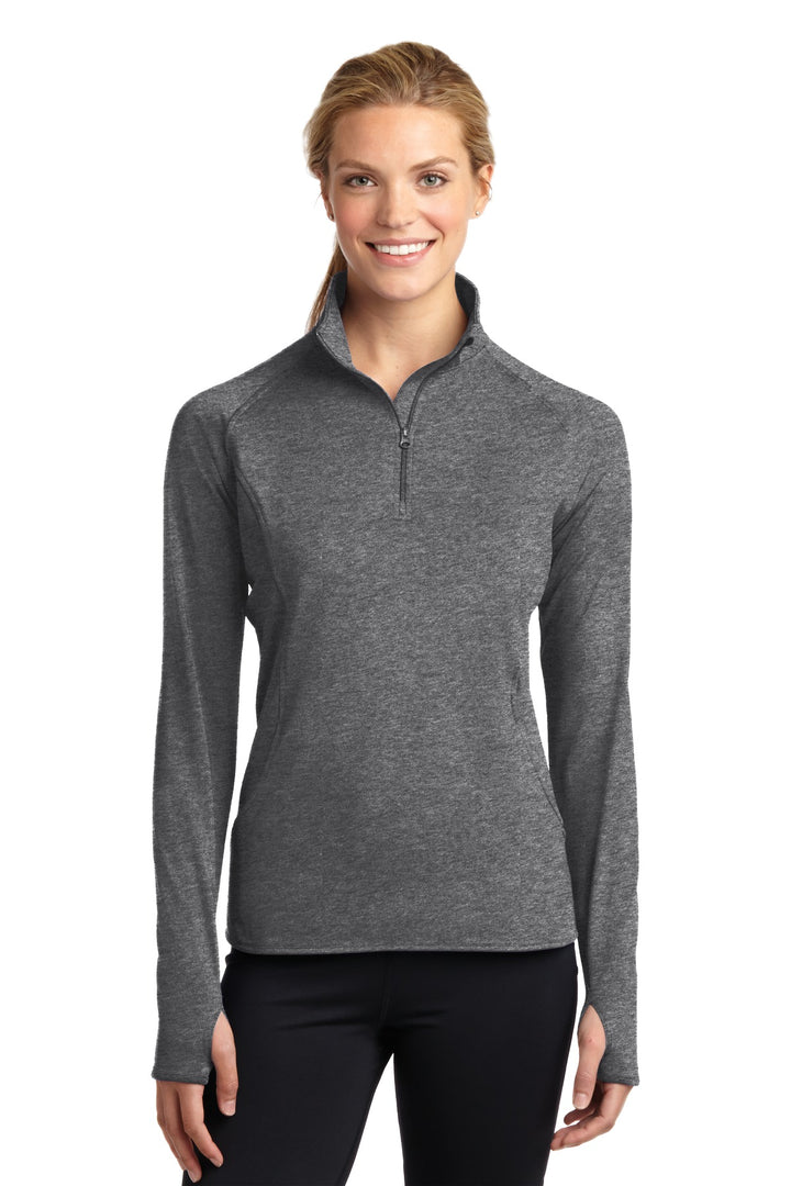 Sport-Tek¨ Ladies Sport-Wick¨ Stretch 1/4-Zip Pullover. LST850