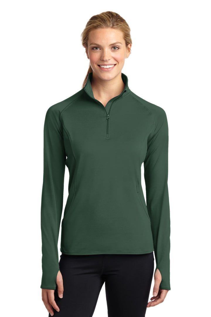 Sport-Tek¨ Ladies Sport-Wick¨ Stretch 1/4-Zip Pullover. LST850