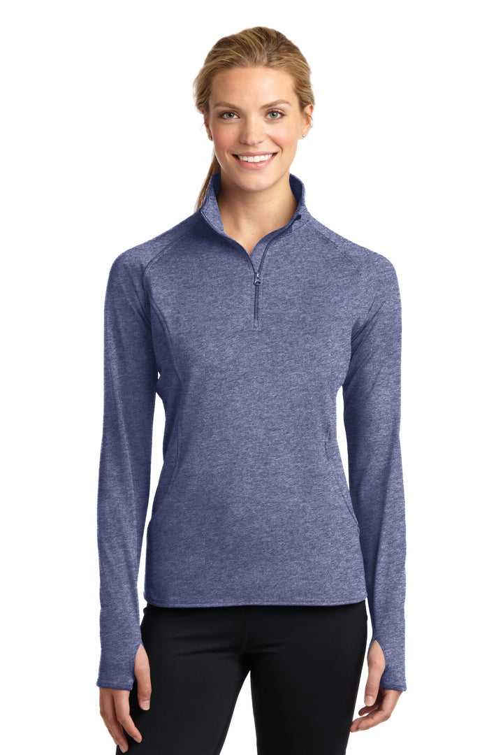 Sport-Tek¨ Ladies Sport-Wick¨ Stretch 1/4-Zip Pullover. LST850