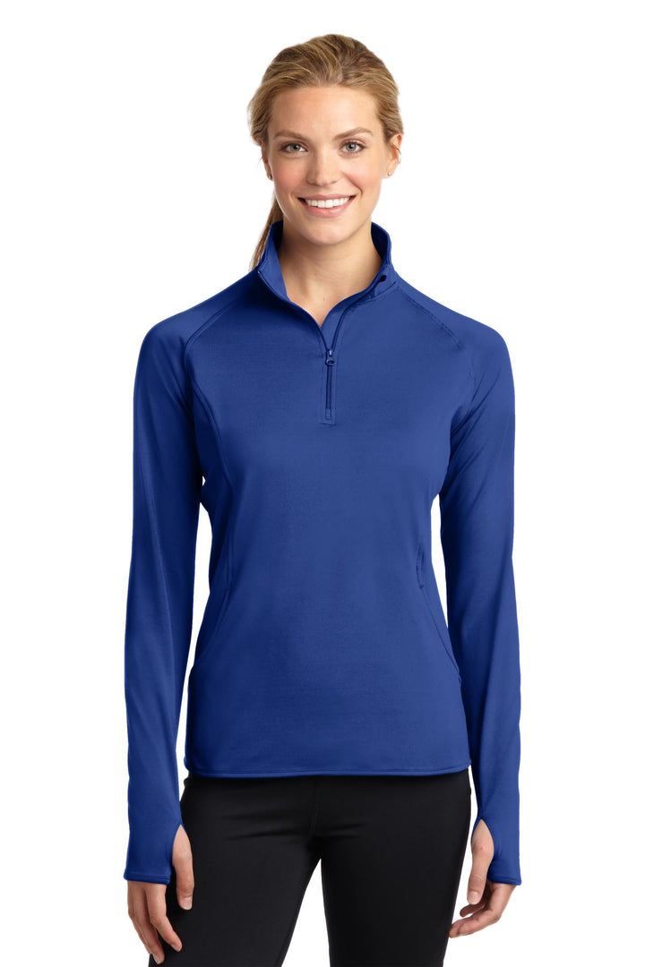 Sport-Tek¨ Ladies Sport-Wick¨ Stretch 1/4-Zip Pullover. LST850