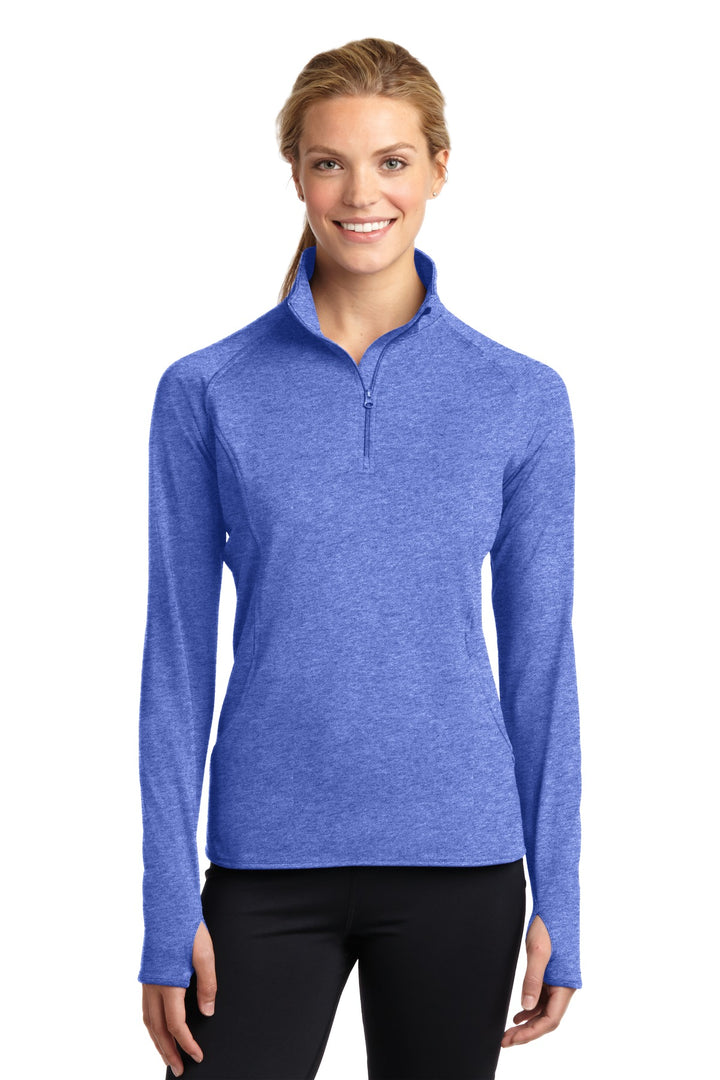 Sport-Tek¨ Ladies Sport-Wick¨ Stretch 1/4-Zip Pullover. LST850