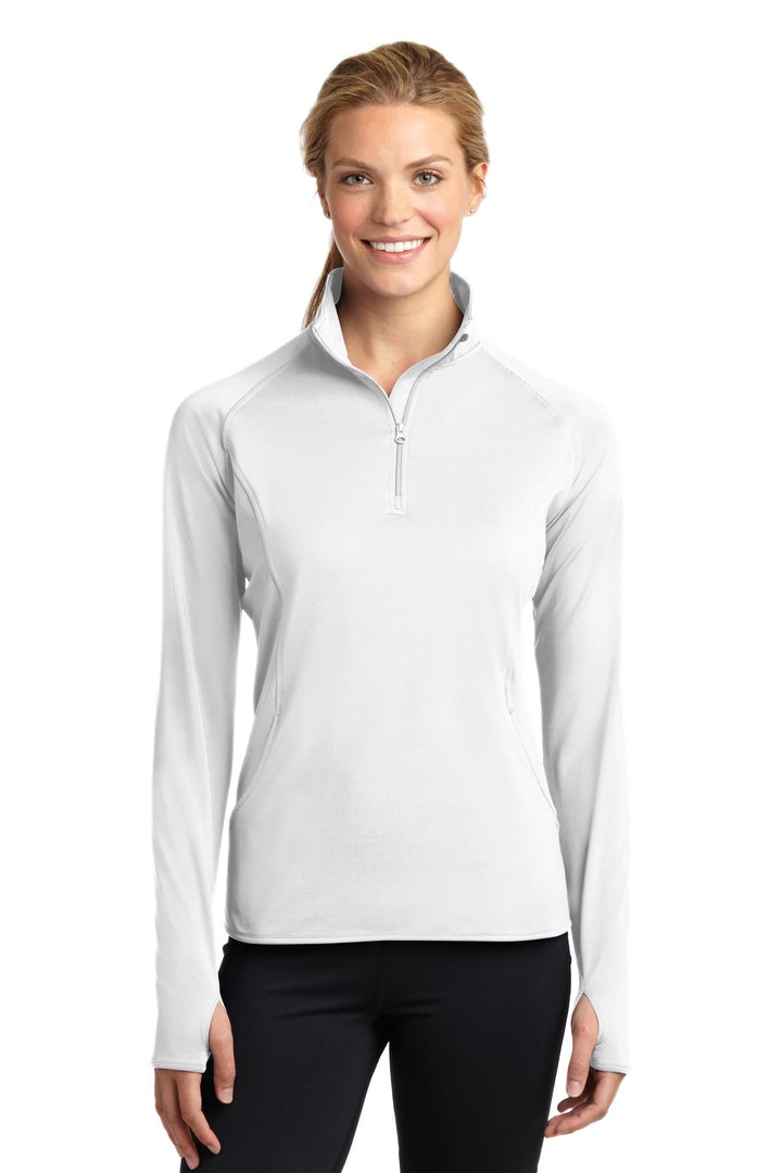 Sport-Tek¨ Ladies Sport-Wick¨ Stretch 1/4-Zip Pullover. LST850