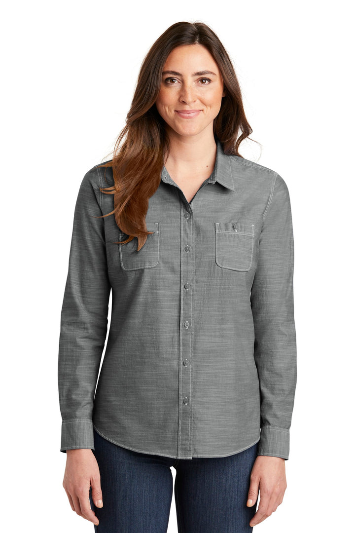 Port Authority¨ Ladies Slub Chambray Shirt. LW380
