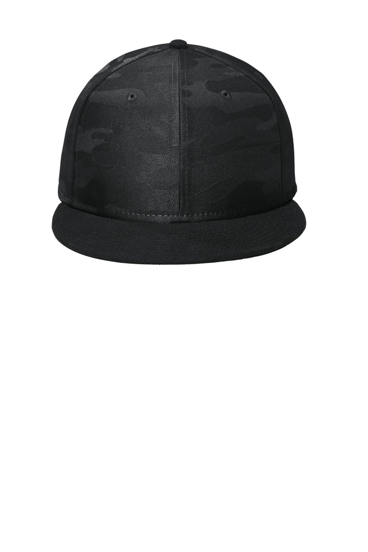 New Era ¨ Camo Flat Bill Snapback Cap NE407