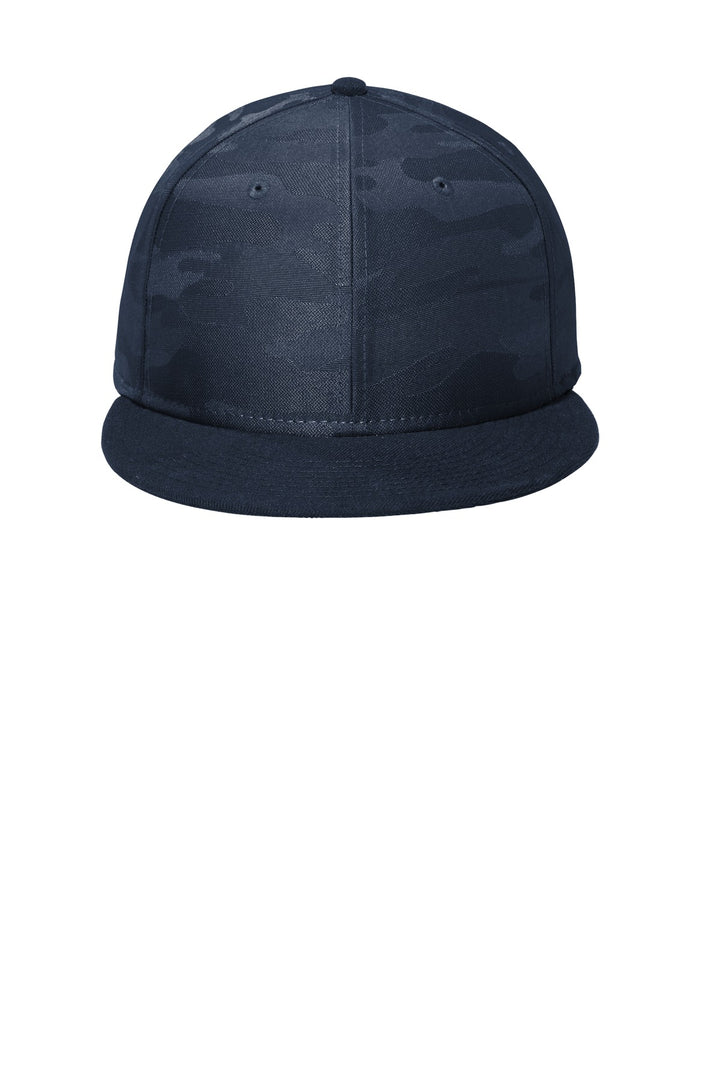 New Era ¨ Camo Flat Bill Snapback Cap NE407