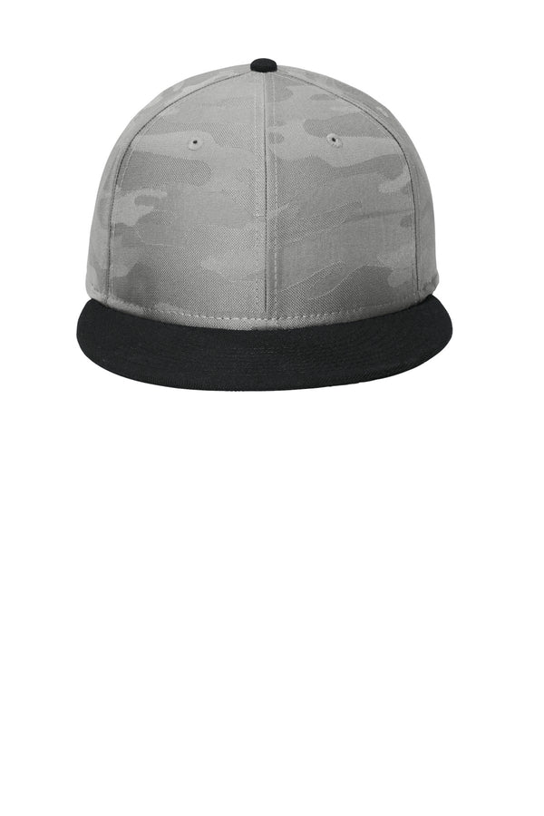 New Era ¨ Camo Flat Bill Snapback Cap NE407