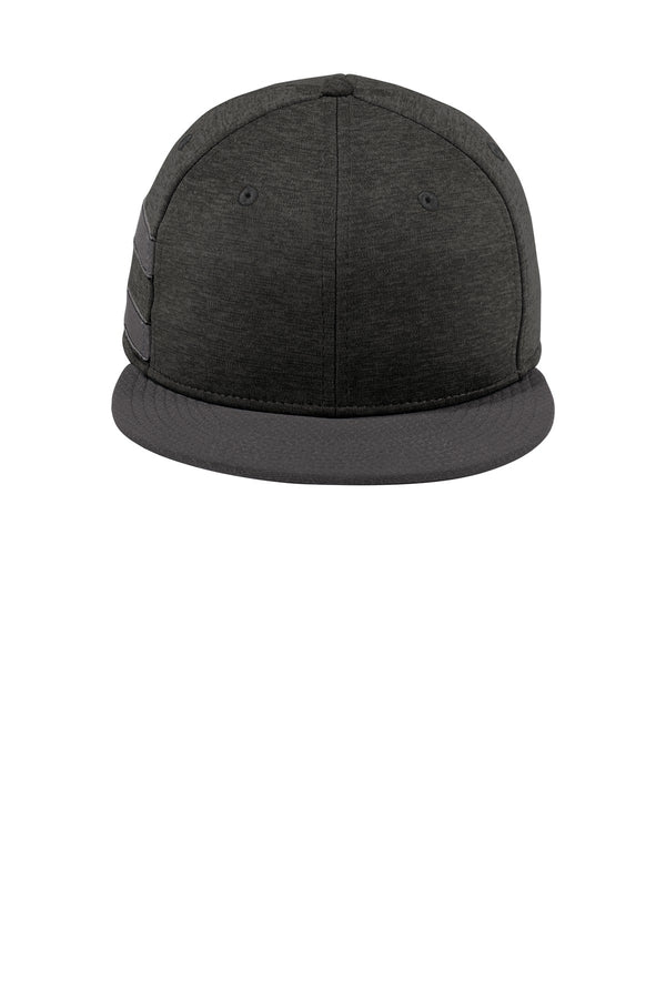 New Era ¨ Shadow Heather Striped Flat Bill Snapback Cap NE408