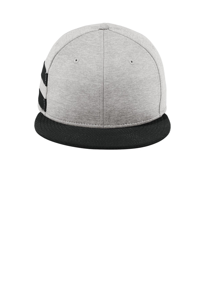 New Era ¨ Shadow Heather Striped Flat Bill Snapback Cap NE408