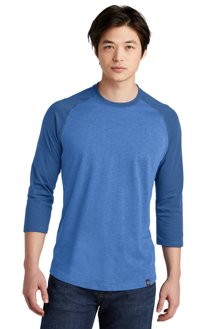 New Era ¨ Heritage Blend 3/4-Sleeve Baseball Raglan Tee. NEA104