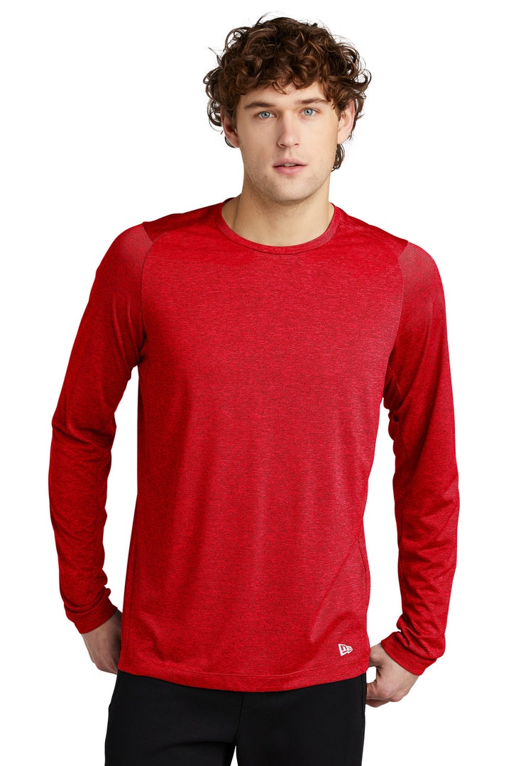 New Era ¨ Series Performance Long Sleeve Crew Tee. NEA201