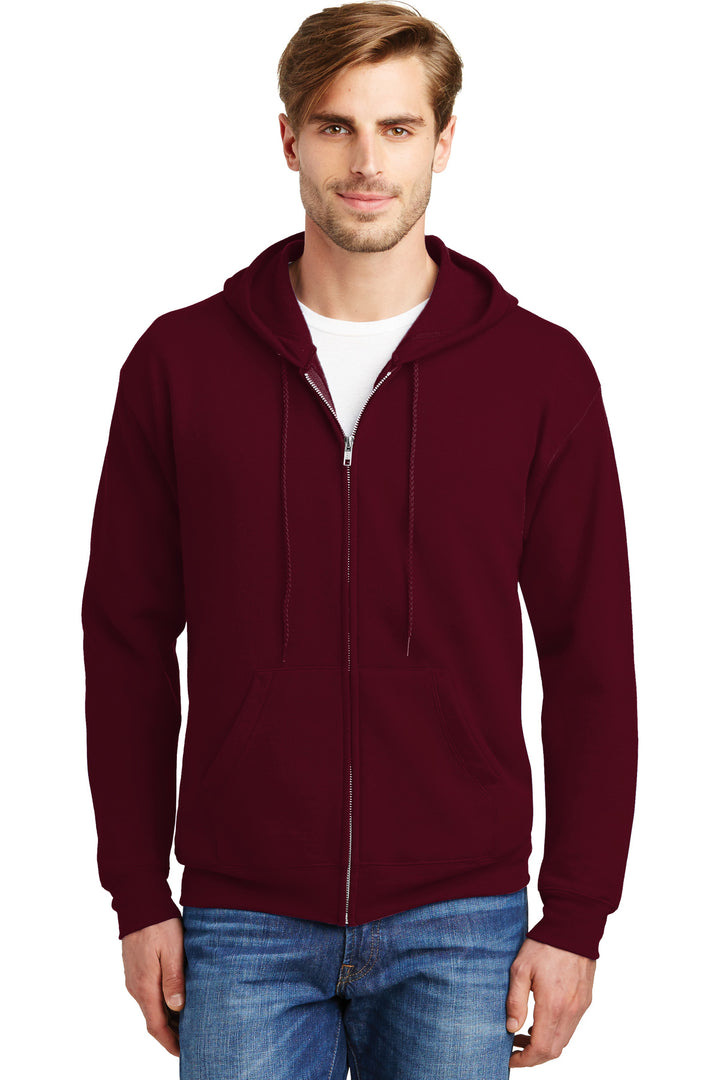 Hanes¨ - EcoSmart¨ Full-Zip Hooded Sweatshirt. P180