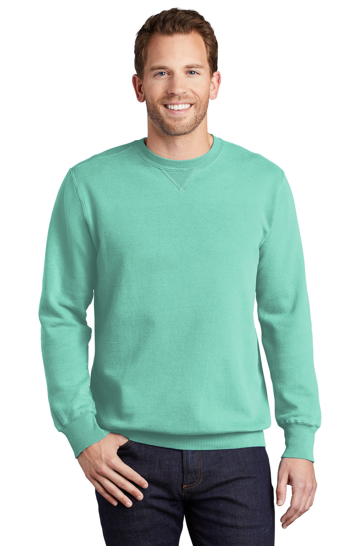 Port & Company¨ Beach Wash¨ Garment-Dyed Crewneck Sweatshirt PC098