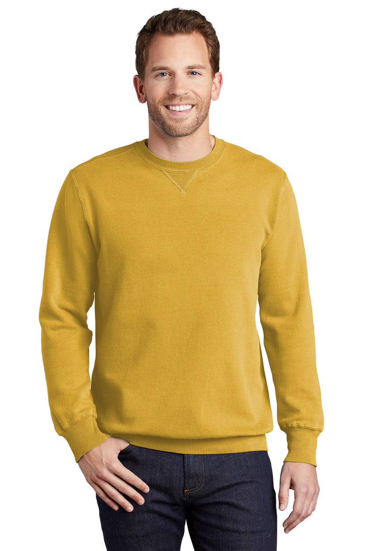 Port & Company¨ Beach Wash¨ Garment-Dyed Crewneck Sweatshirt PC098