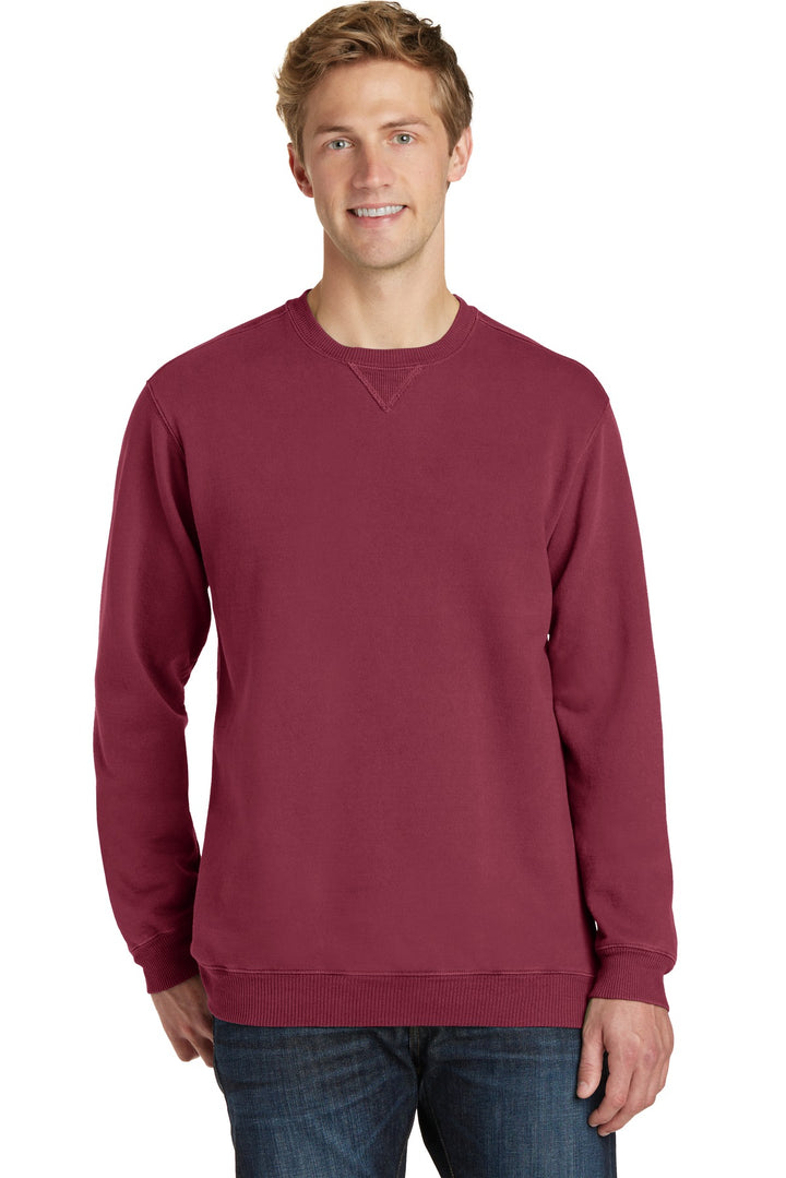 Port & Company¨ Beach Wash¨ Garment-Dyed Crewneck Sweatshirt PC098