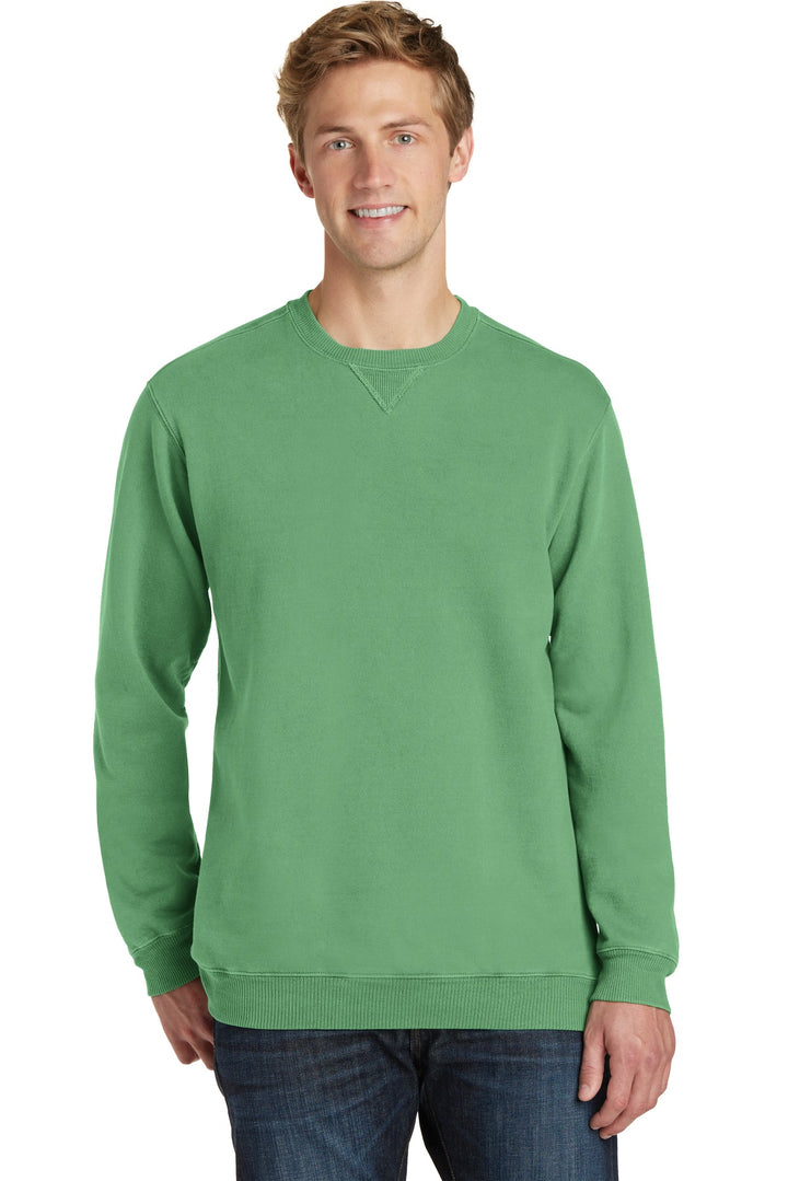 Port & Company¨ Beach Wash¨ Garment-Dyed Crewneck Sweatshirt PC098