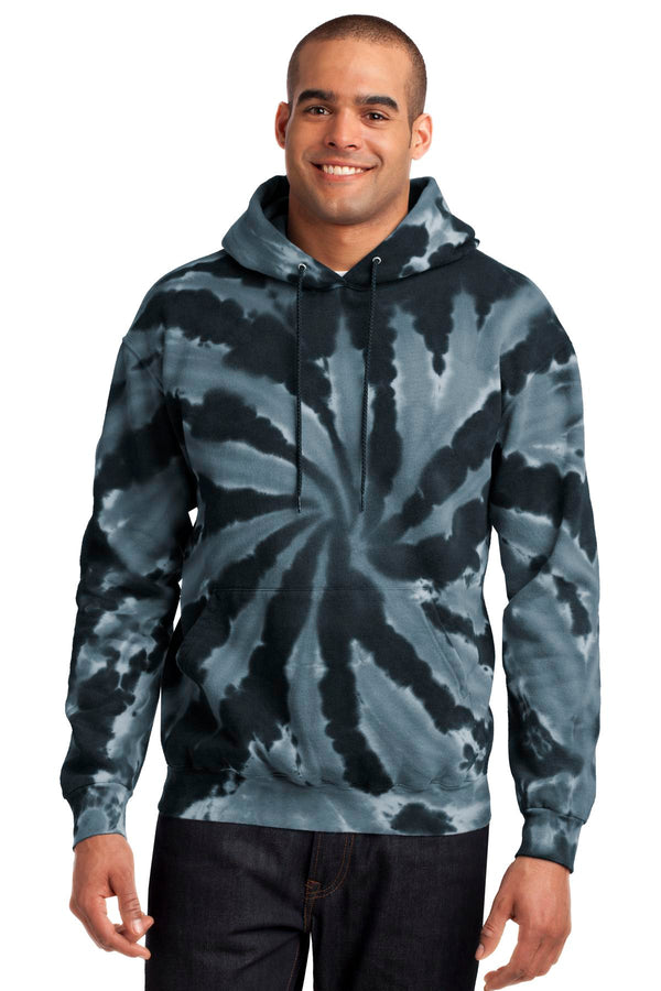 Port & Company¨ Tie-Dye Pullover Hooded Sweatshirt. PC146