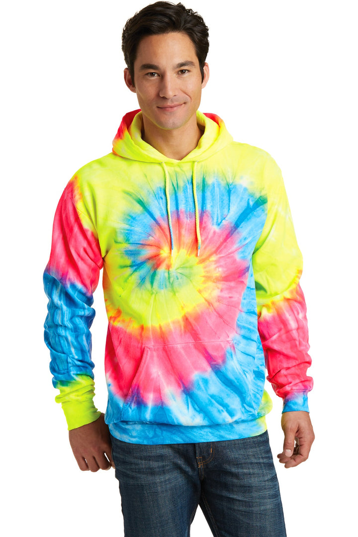 Port & Company¨ Tie-Dye Pullover Hooded Sweatshirt. PC146