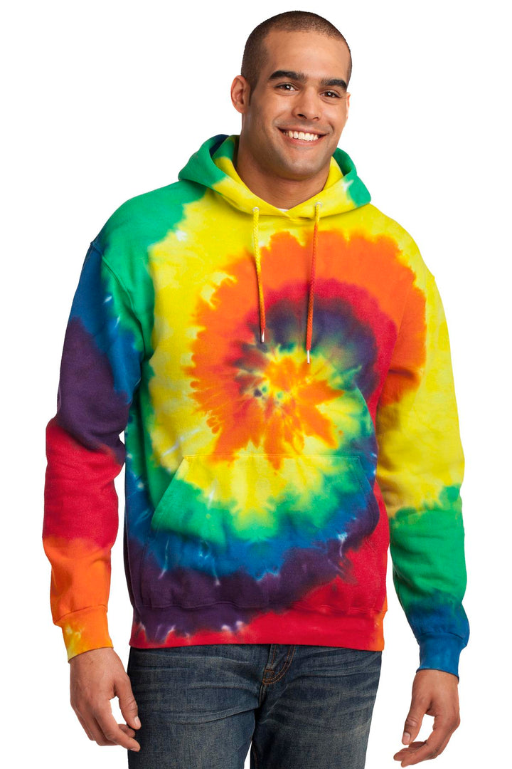 Port & Company¨ Tie-Dye Pullover Hooded Sweatshirt. PC146