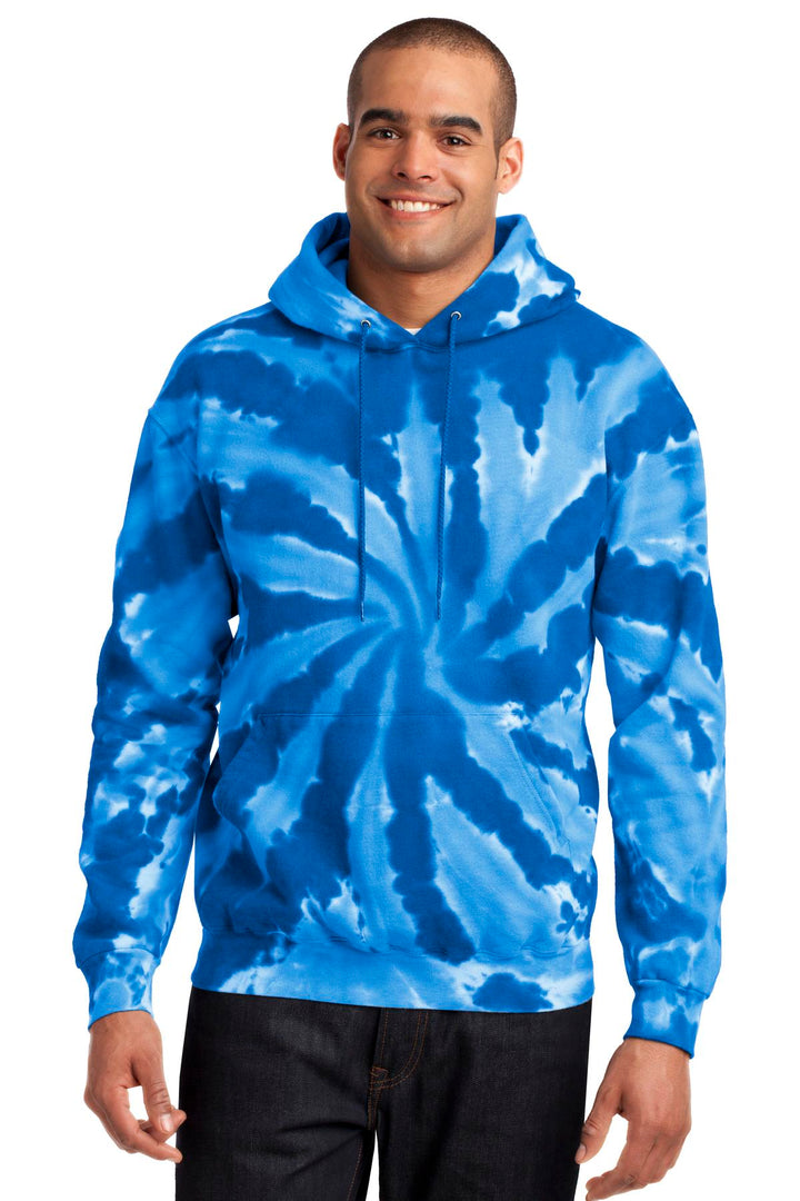 Port & Company¨ Tie-Dye Pullover Hooded Sweatshirt. PC146