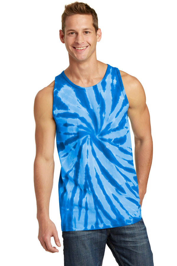 Port & Company¨ Tie-Dye Tank Top.  PC147TT