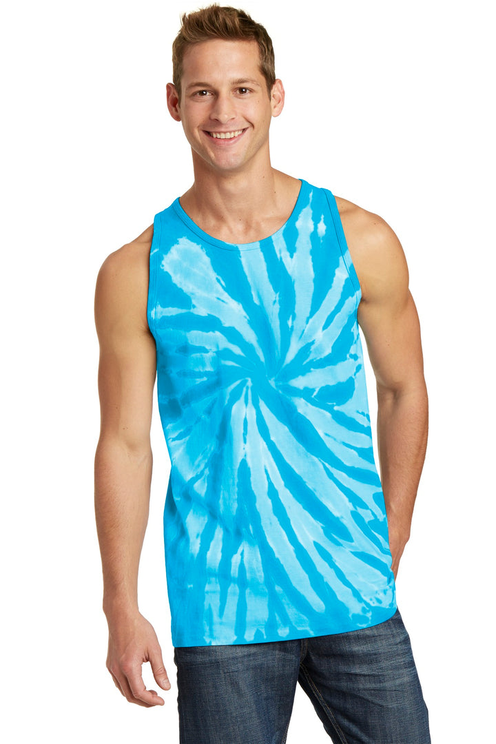 Port & Company¨ Tie-Dye Tank Top.  PC147TT