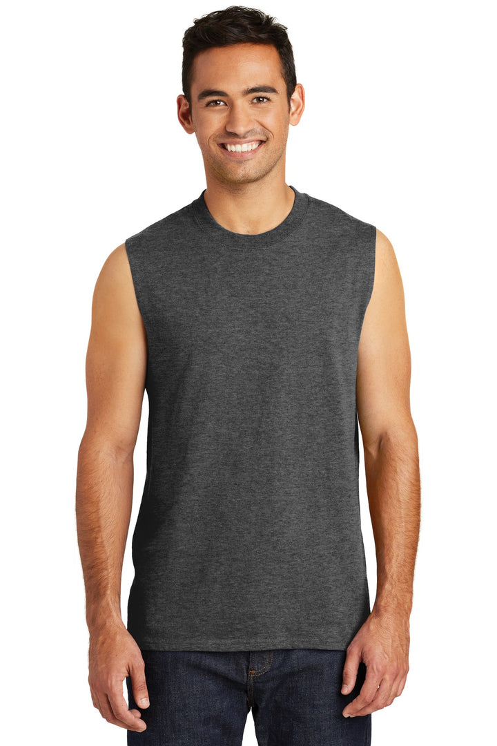 Port & Company ¨ Core Cotton Sleeveless Tee. PC54SL