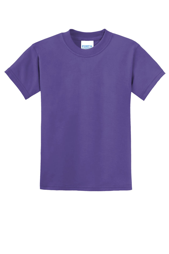 Port & Company¨ - Youth Core Blend Tee.  PC55Y