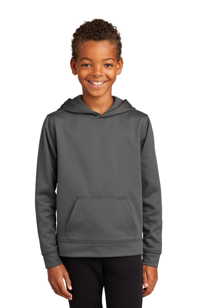 Port & Company¨Youth Performance Fleece Pullover Hooded Sweatshirt. PC590YH