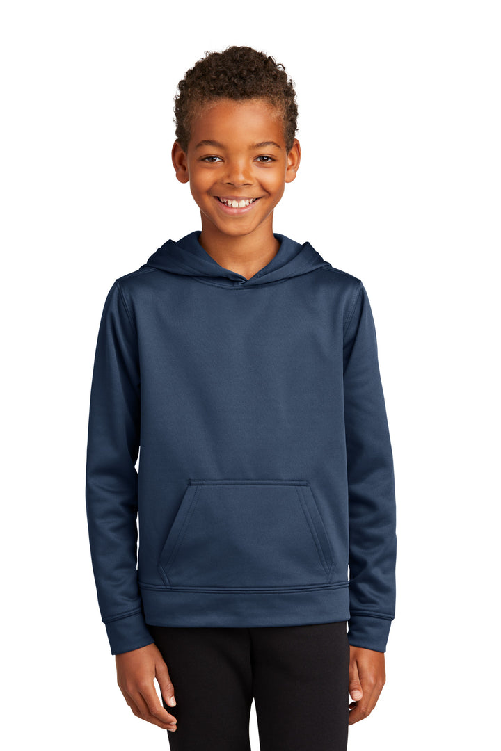 Port & Company¨Youth Performance Fleece Pullover Hooded Sweatshirt. PC590YH