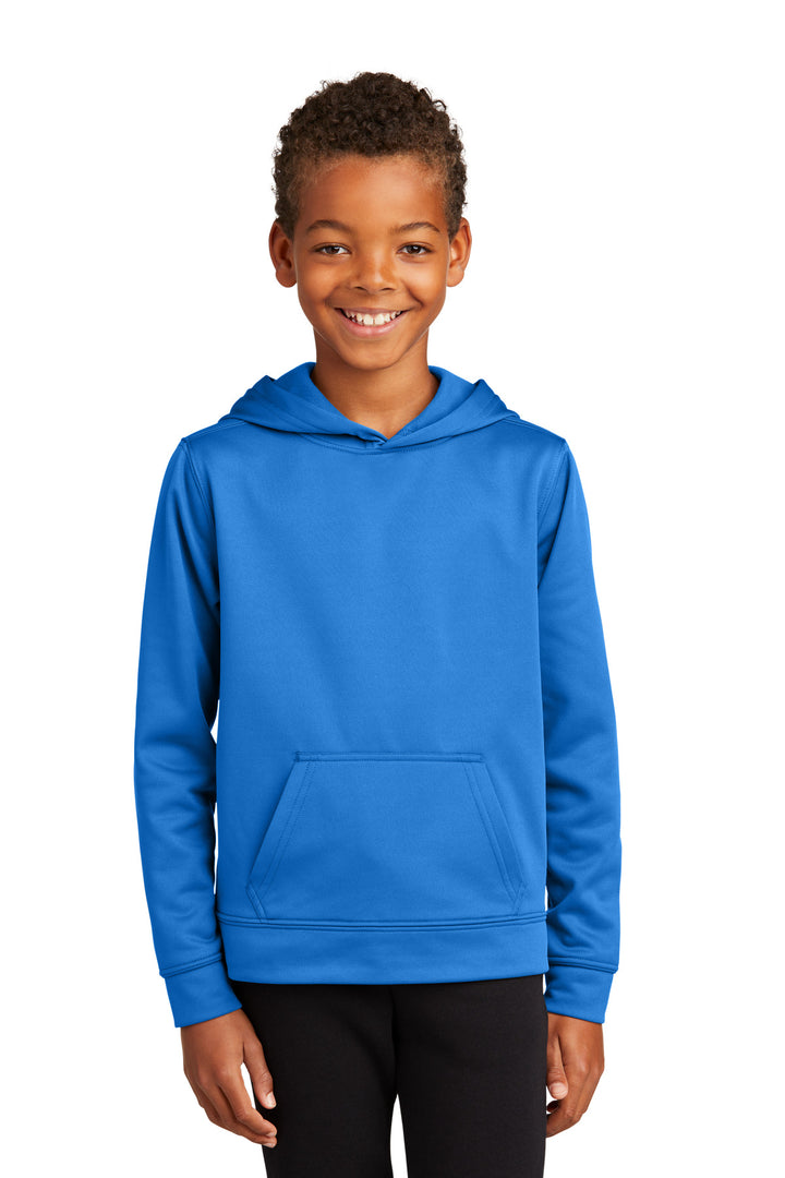 Port & Company¨Youth Performance Fleece Pullover Hooded Sweatshirt. PC590YH