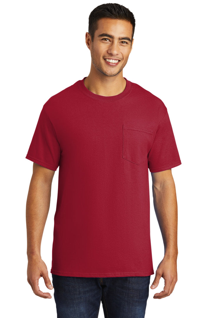Port & Company¨ - Tall Essential Pocket Tee. PC61PT