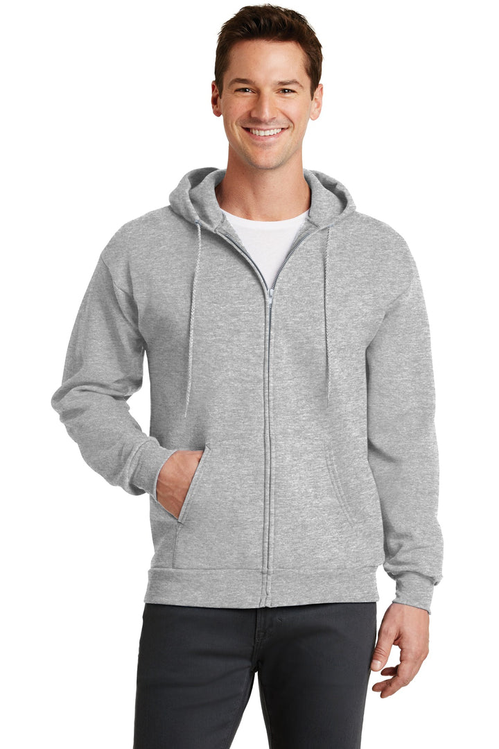 Port & Company¨ - Core Fleece Full-Zip Hooded Sweatshirt. PC78ZH