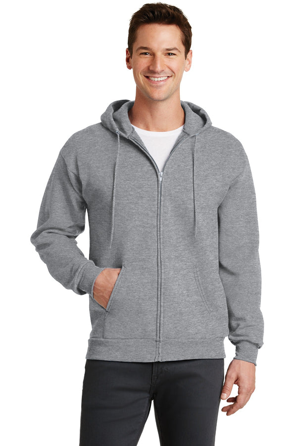 Port & Company¨ - Core Fleece Full-Zip Hooded Sweatshirt. PC78ZH