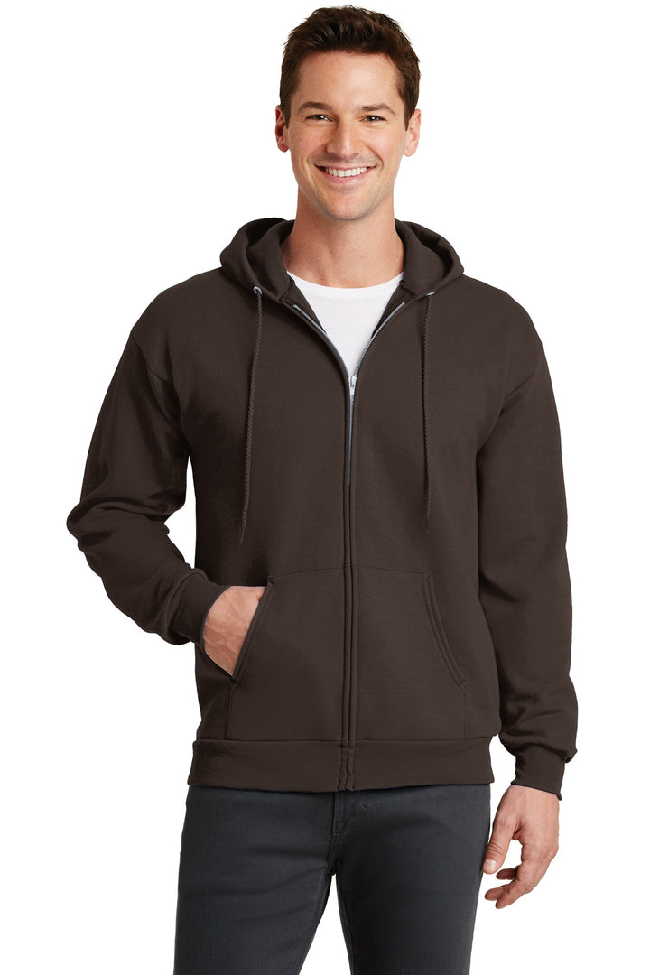 Port & Company¨ - Core Fleece Full-Zip Hooded Sweatshirt. PC78ZH