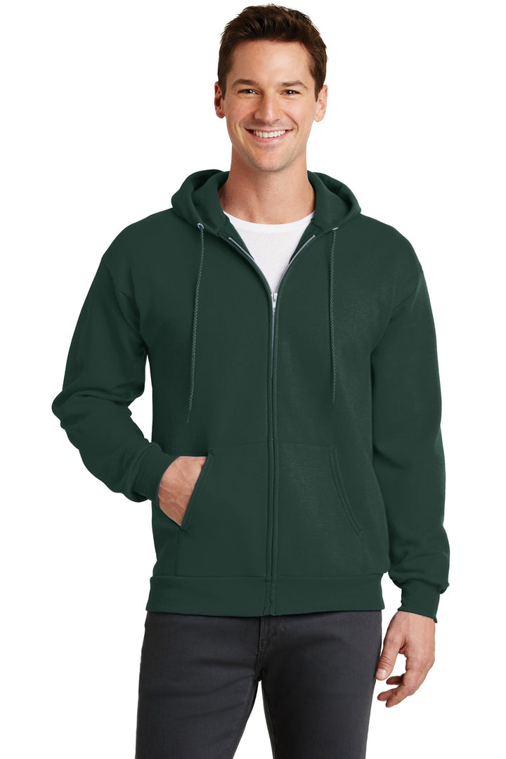 Port & Company¨ - Core Fleece Full-Zip Hooded Sweatshirt. PC78ZH