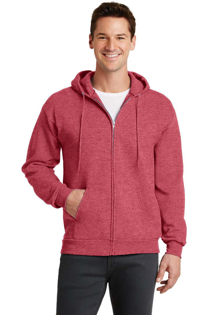 Port & Company¨ - Core Fleece Full-Zip Hooded Sweatshirt. PC78ZH