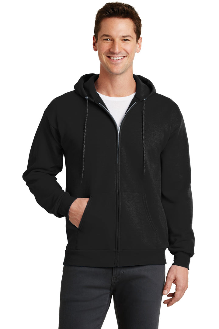 Port & Company¨ - Core Fleece Full-Zip Hooded Sweatshirt. PC78ZH
