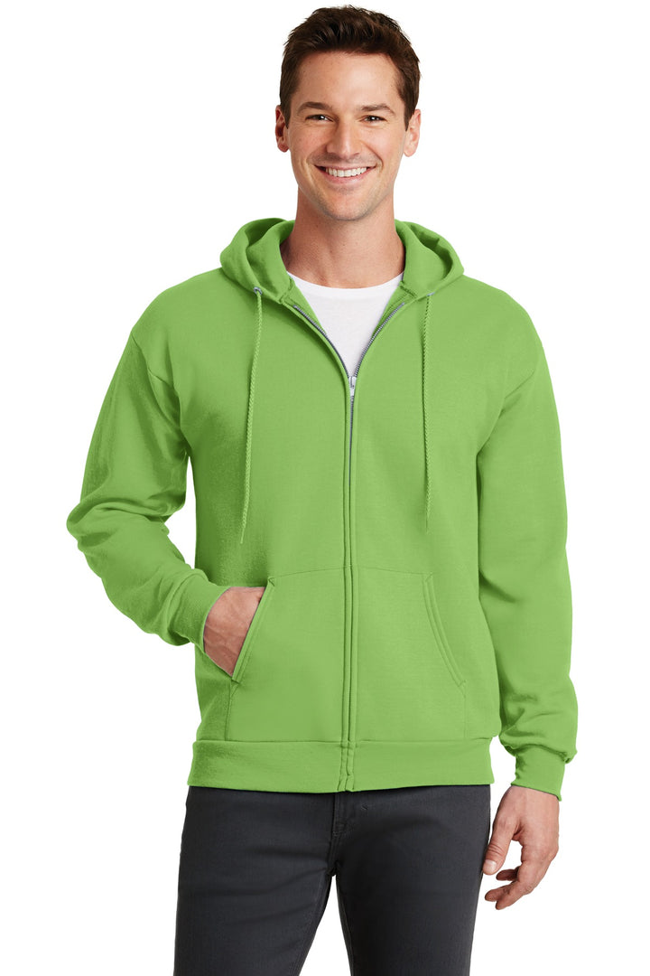 Port & Company¨ - Core Fleece Full-Zip Hooded Sweatshirt. PC78ZH
