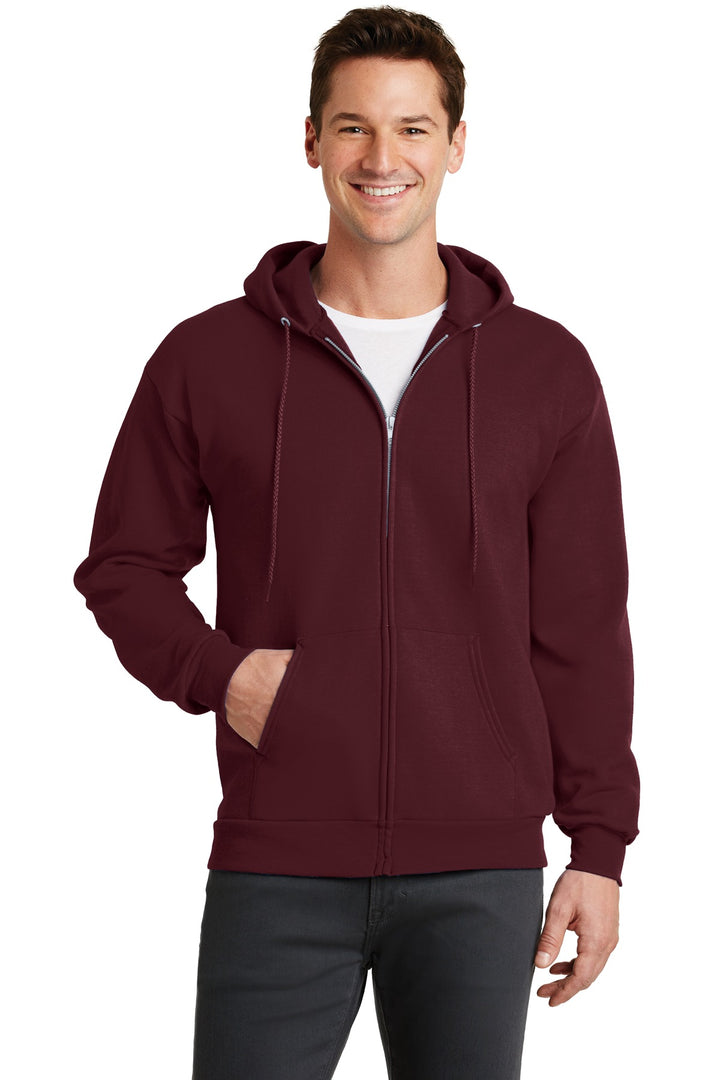 Port & Company¨ - Core Fleece Full-Zip Hooded Sweatshirt. PC78ZH