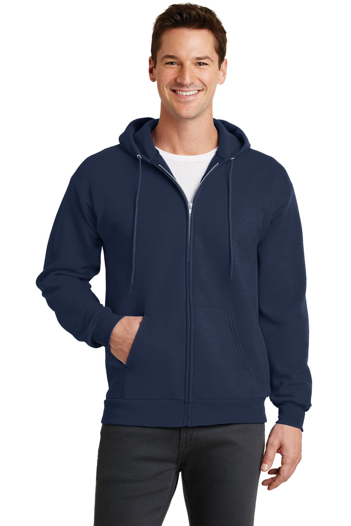Port & Company¨ - Core Fleece Full-Zip Hooded Sweatshirt. PC78ZH