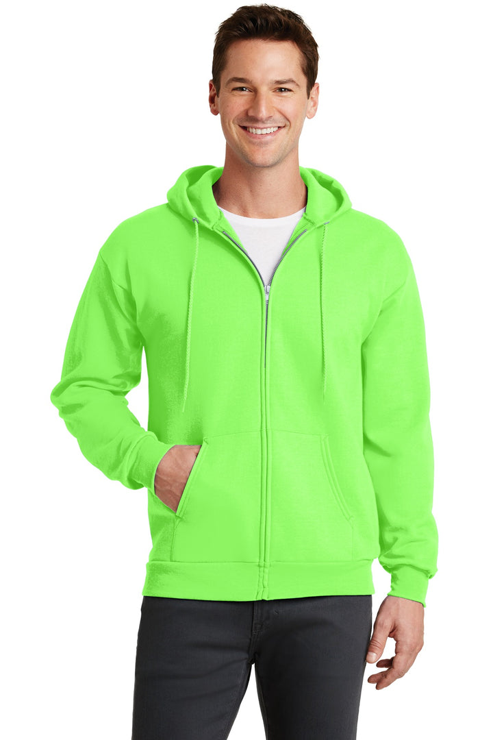 Port & Company¨ - Core Fleece Full-Zip Hooded Sweatshirt. PC78ZH