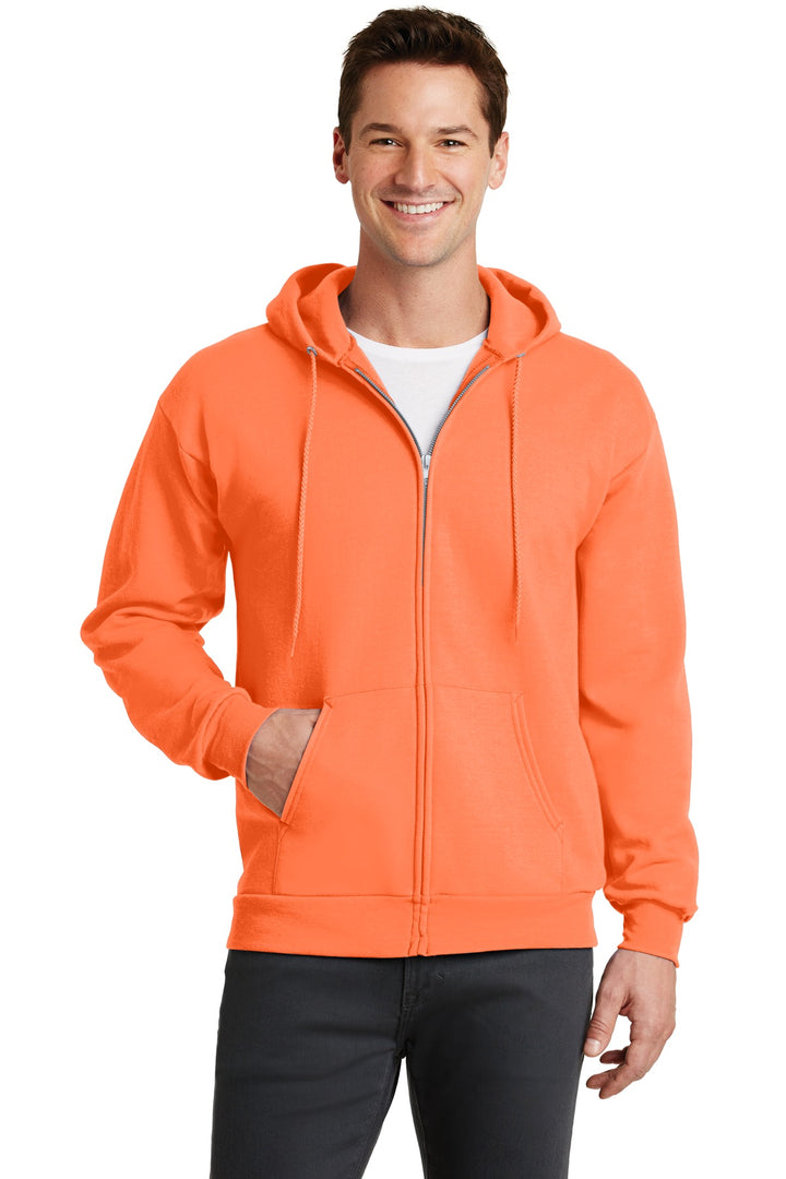 Port & Company¨ - Core Fleece Full-Zip Hooded Sweatshirt. PC78ZH
