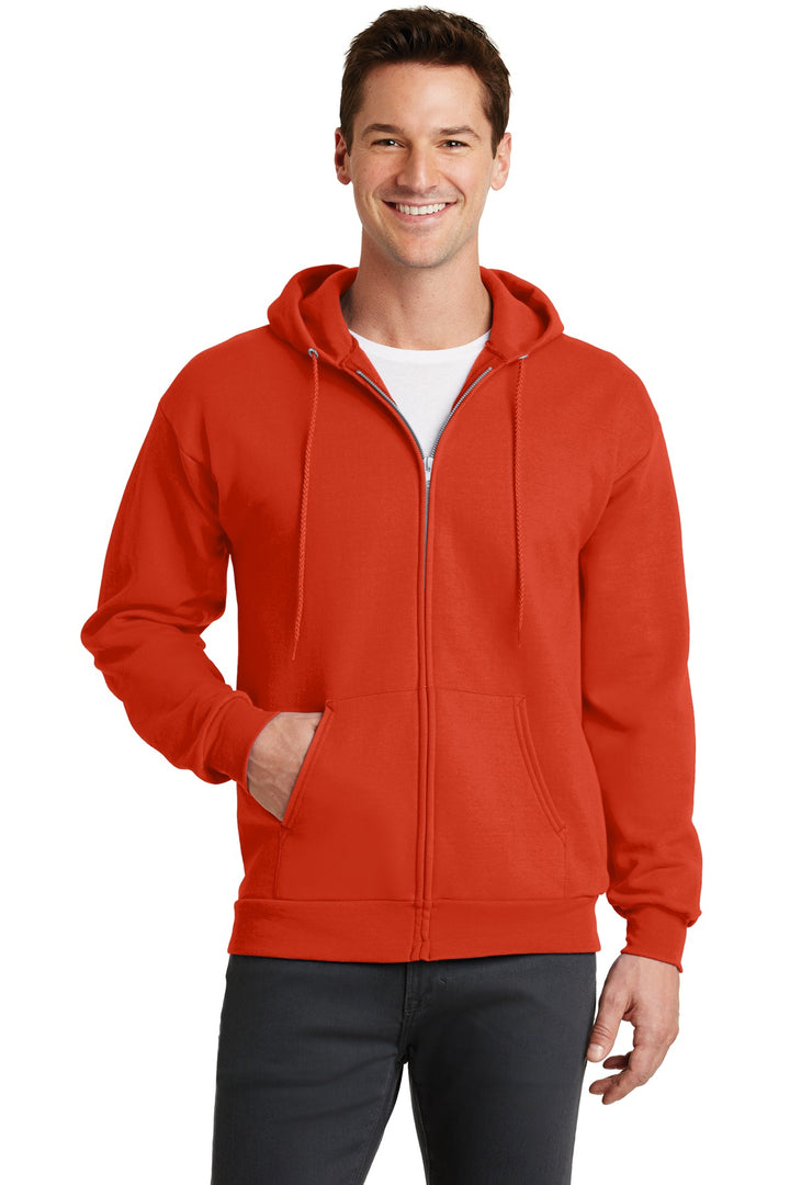 Port & Company¨ - Core Fleece Full-Zip Hooded Sweatshirt. PC78ZH